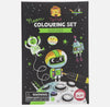 Outer Space Neon Coloring Set